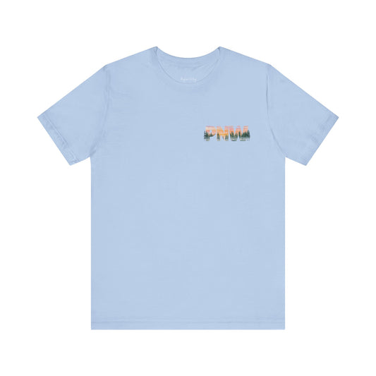 PNW Sunrise T-shirt- Chest Logo