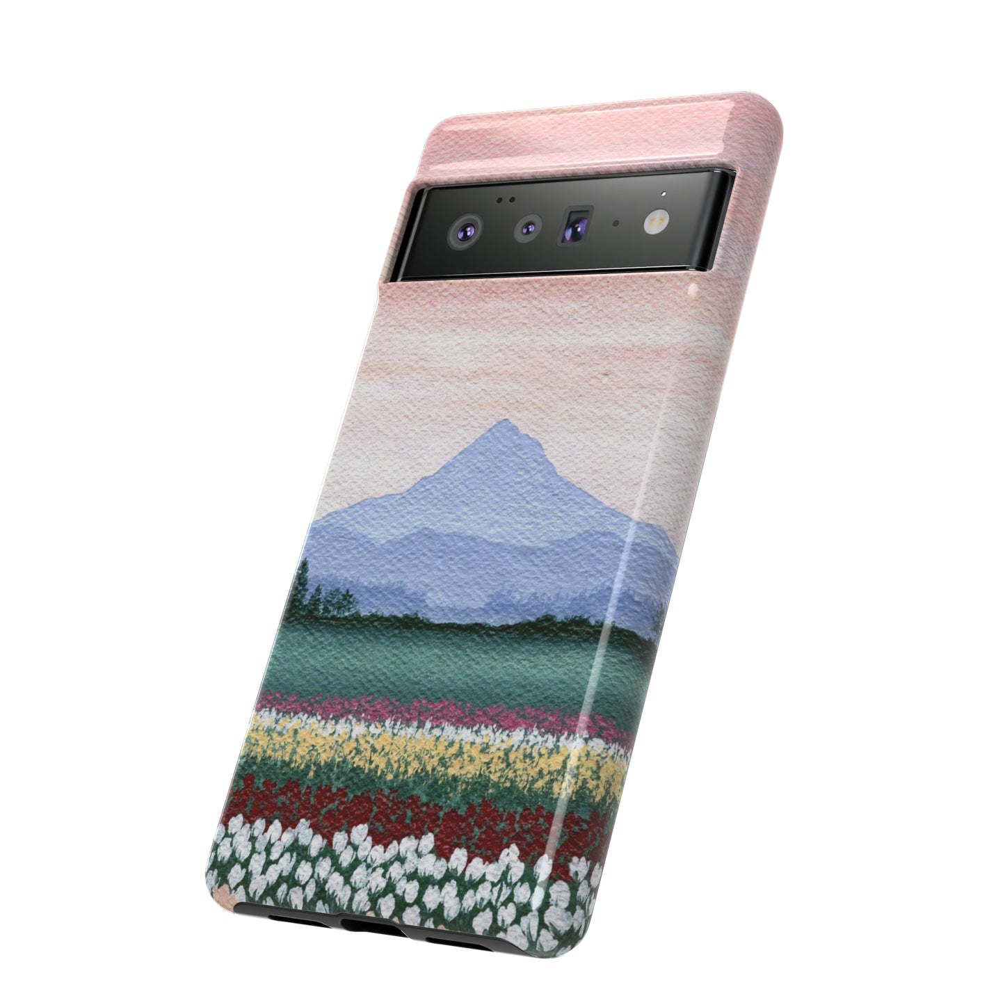 Tulip Field Tough Phone Case