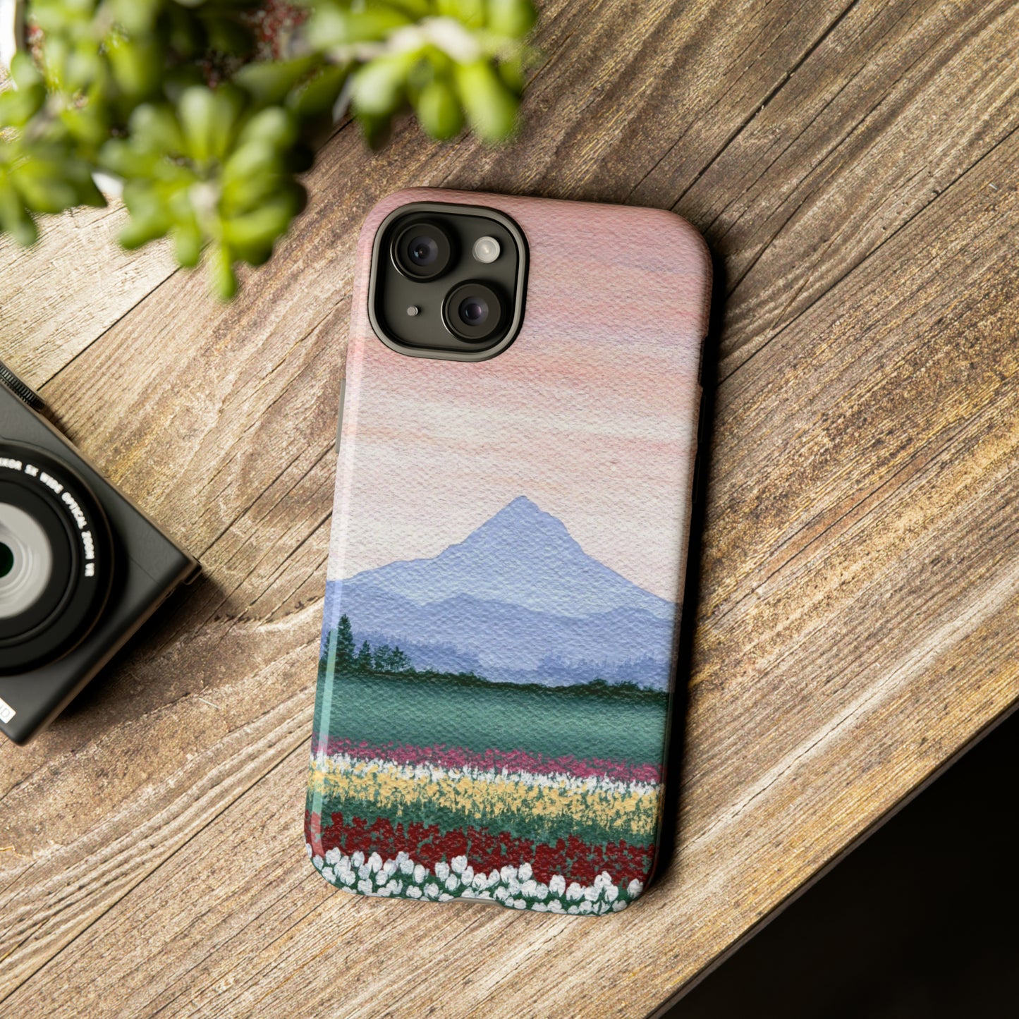 Tulip Field Tough Phone Case