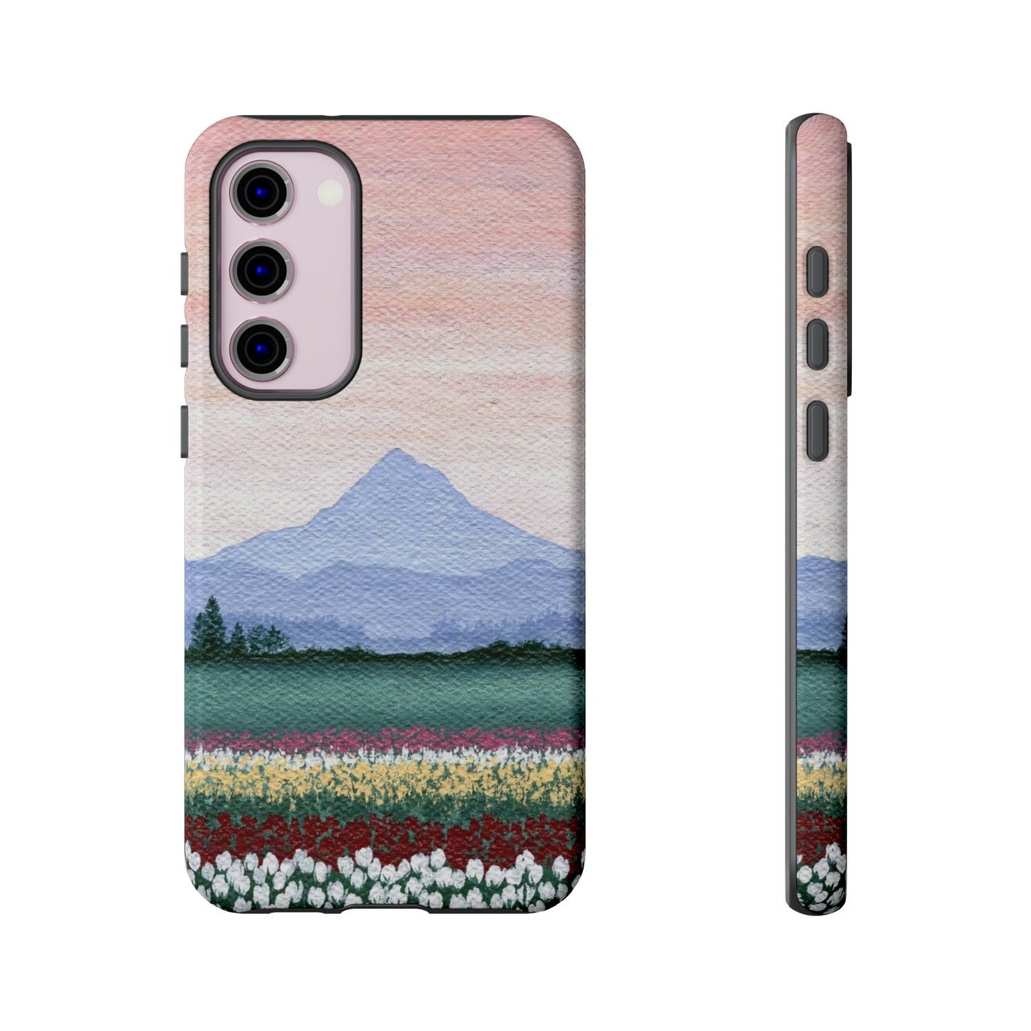 Tulip Field Tough Phone Case