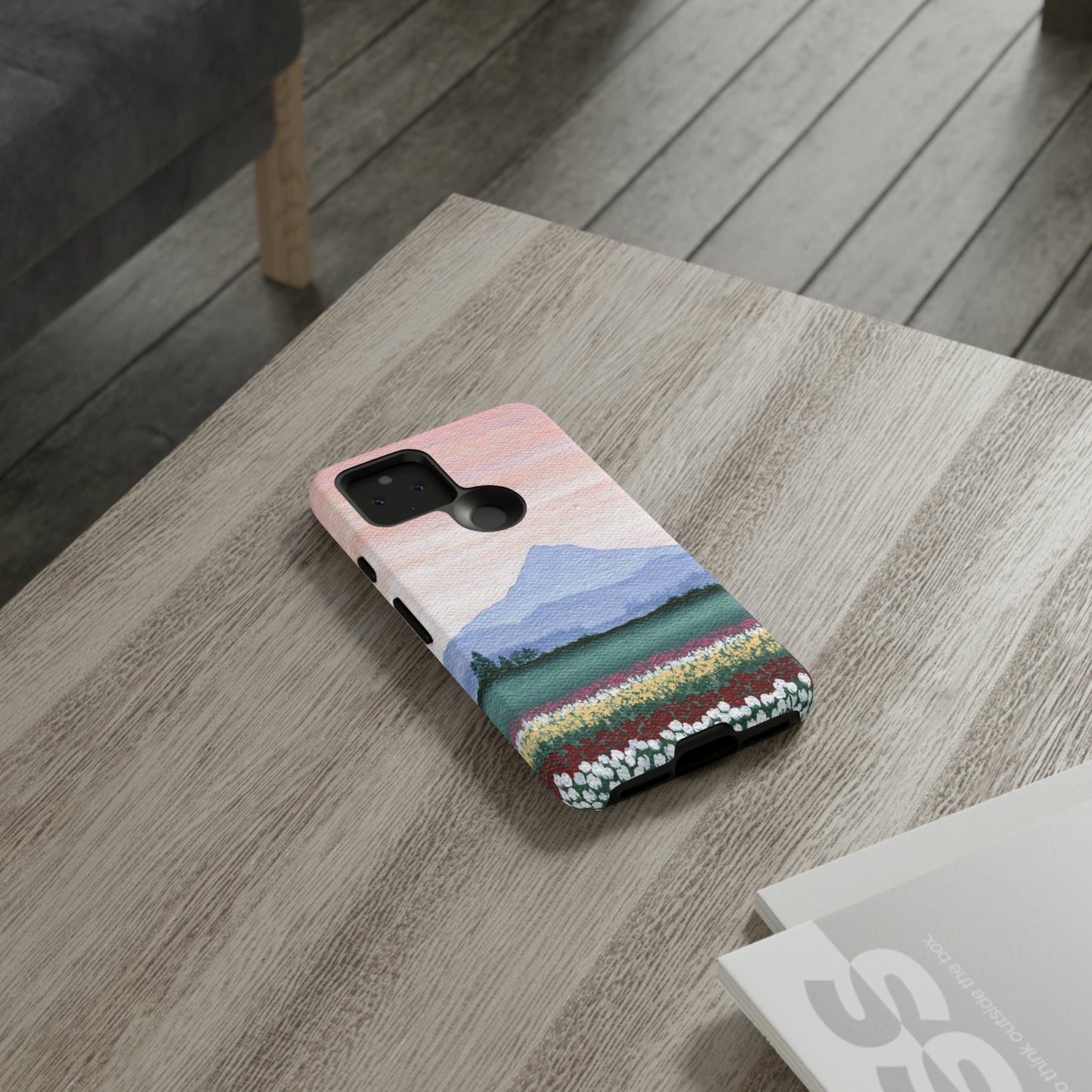 Tulip Field Tough Phone Case