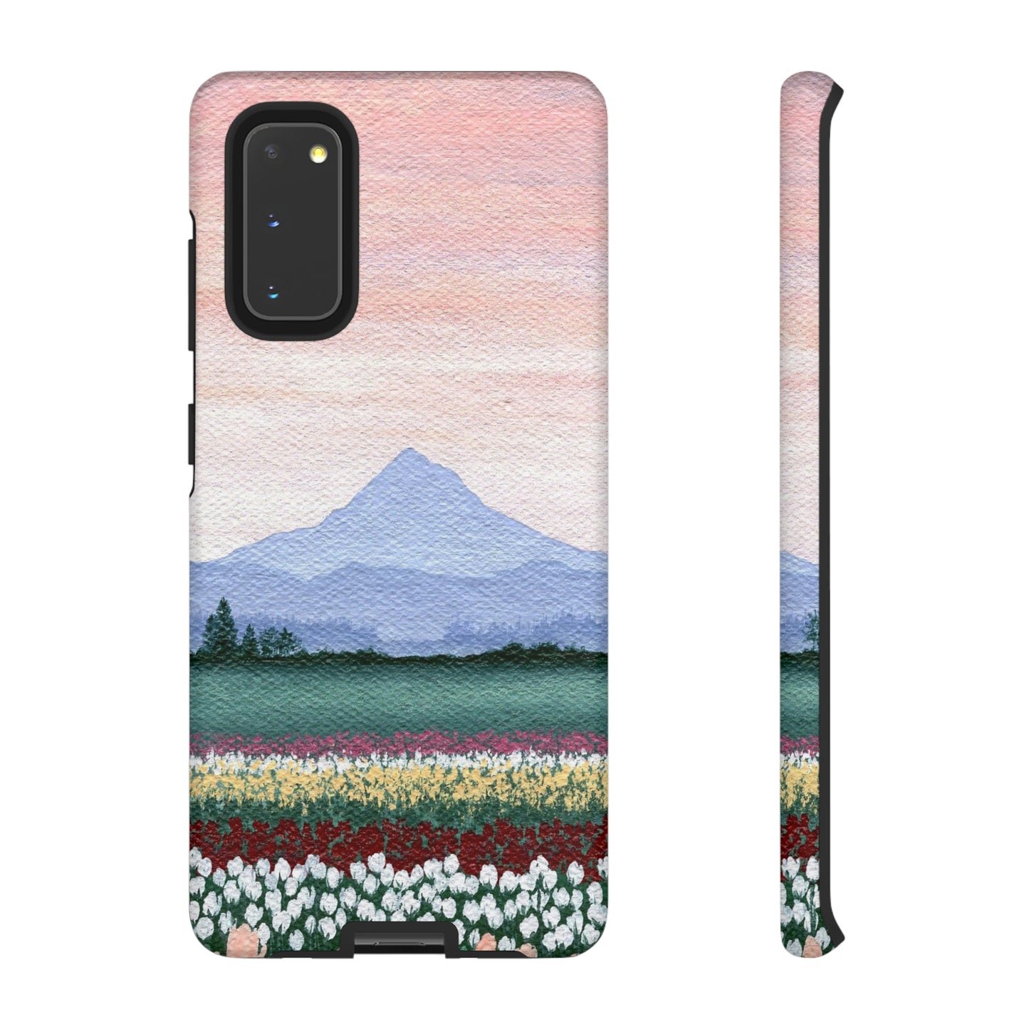 Tulip Field Tough Phone Case