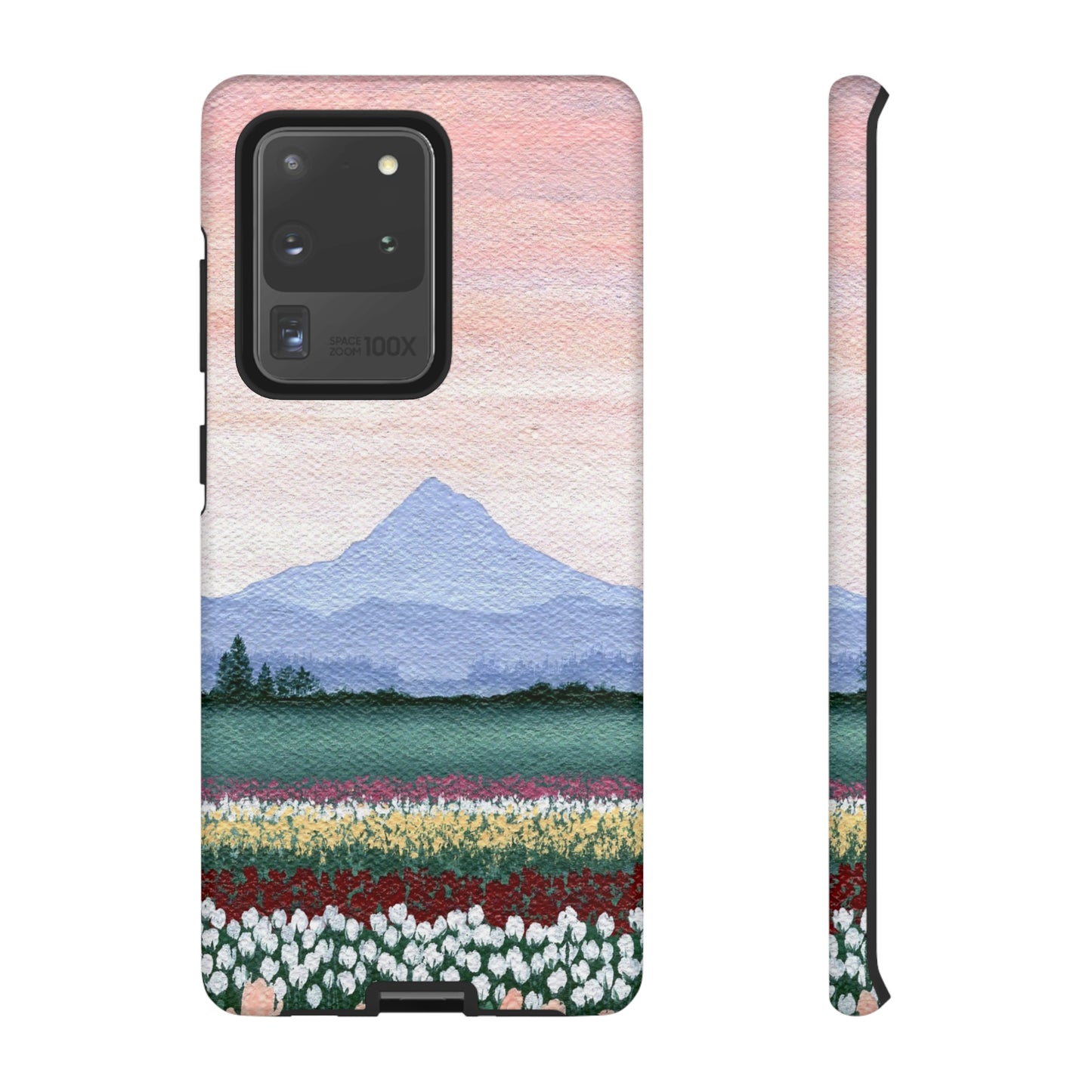 Tulip Field Tough Phone Case