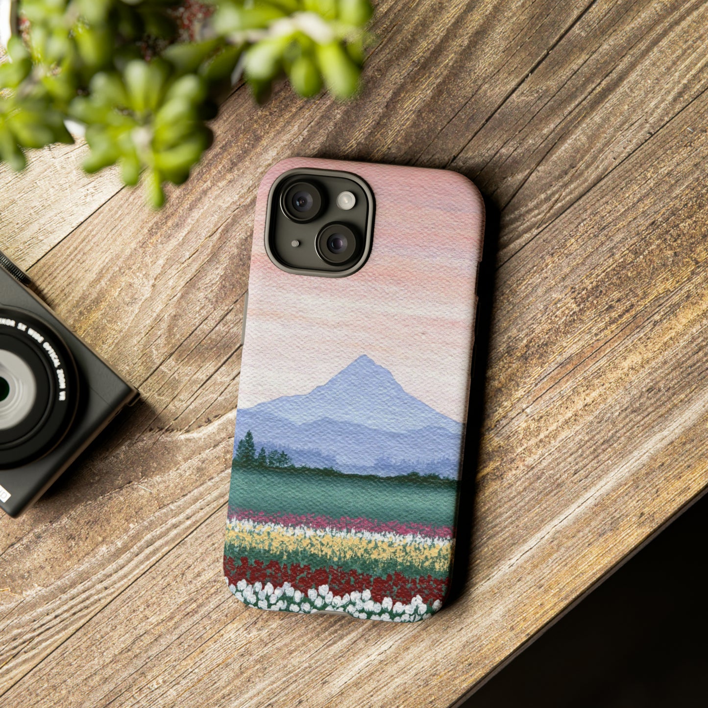 Tulip Field Tough Phone Case