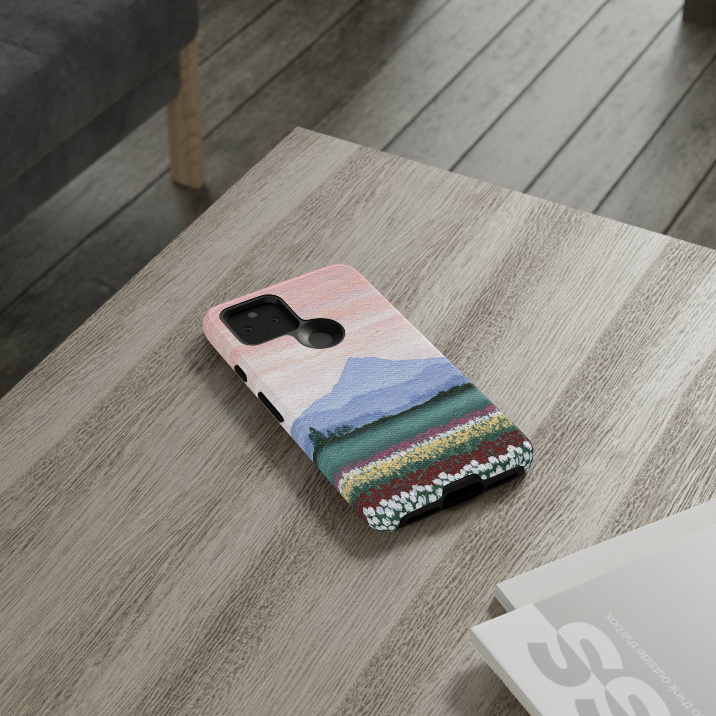 Tulip Field Tough Phone Case