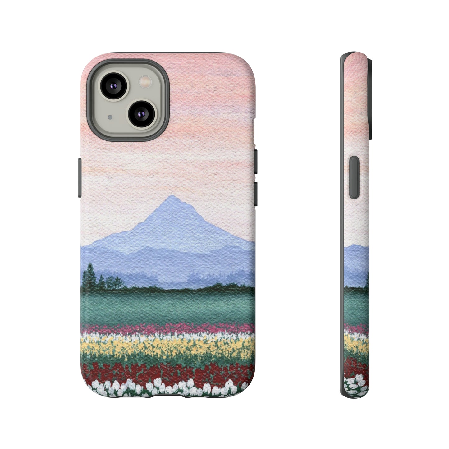 Tulip Field Tough Phone Case