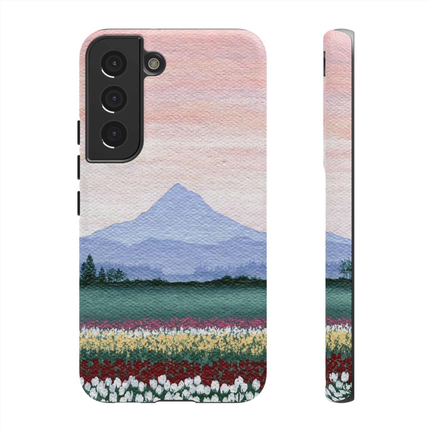 Tulip Field Tough Phone Case