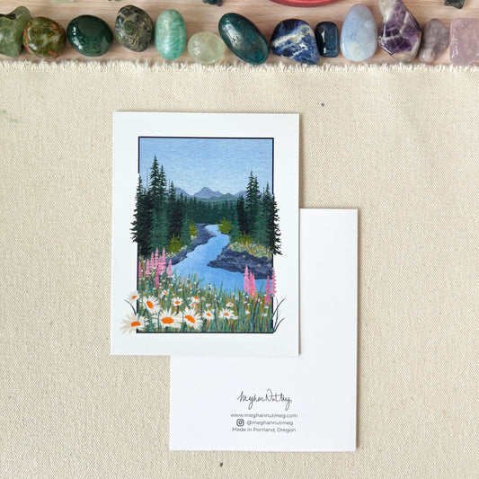 Wildflower Greeting Card