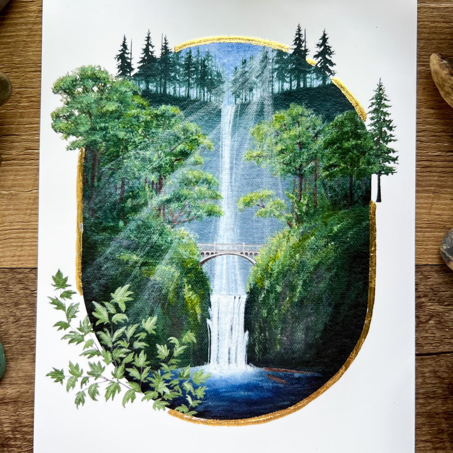 Multnomah Falls Print