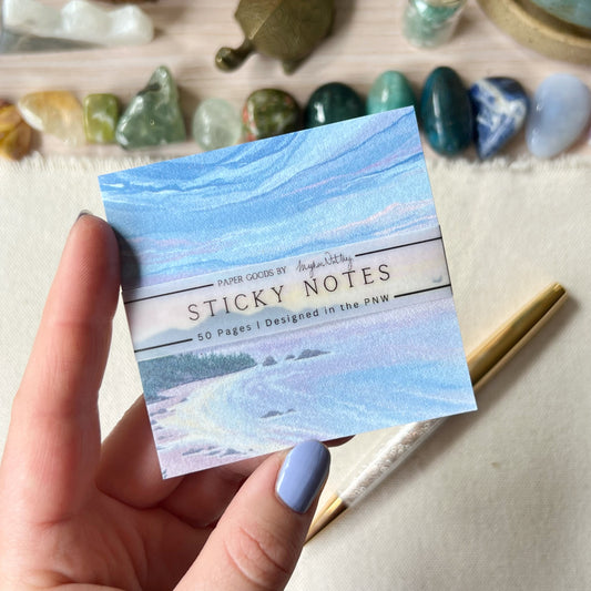 Pacific Coast Post It Notes