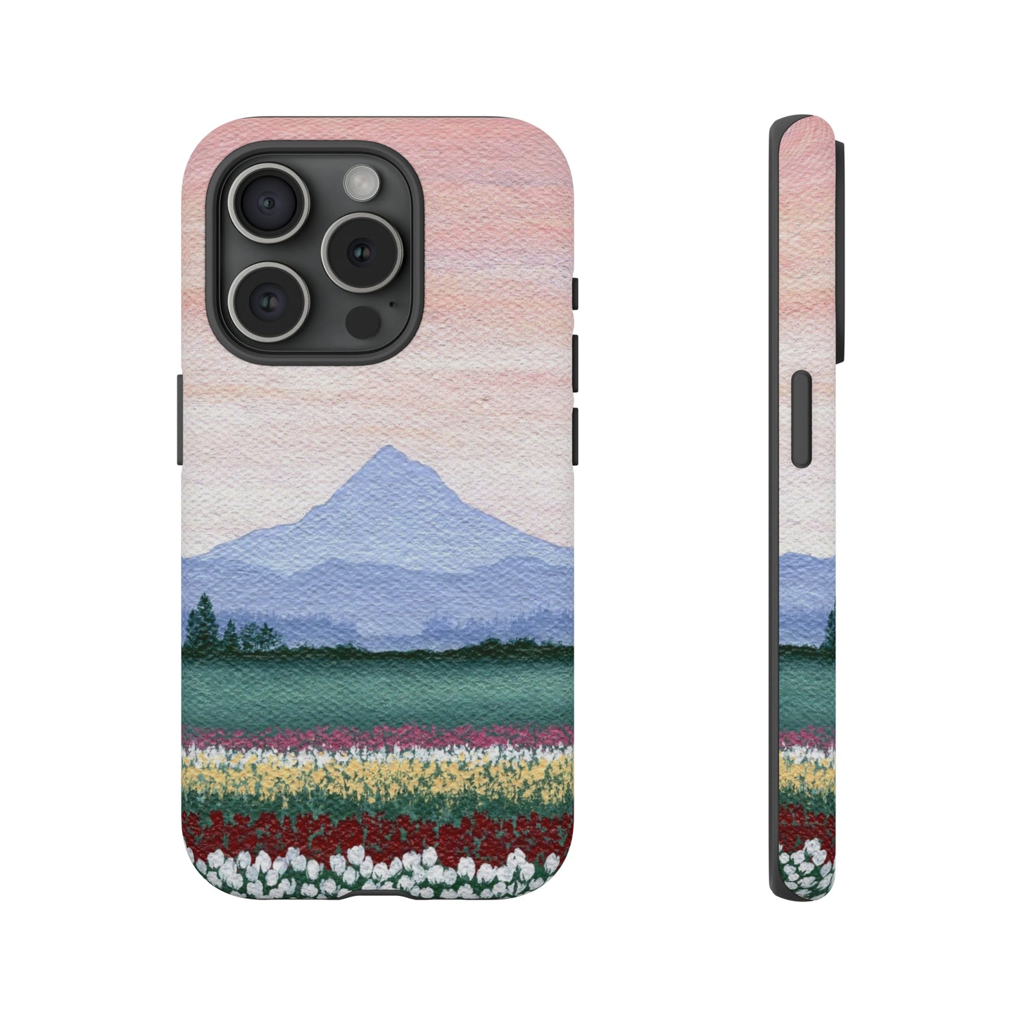 Tulip Field Tough Phone Case