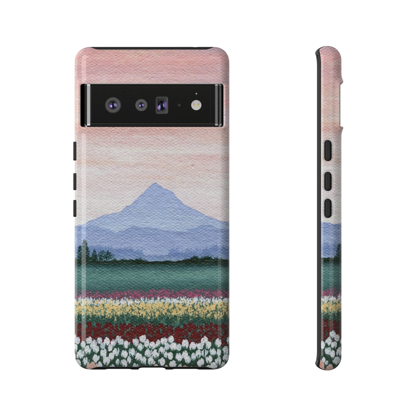 Tulip Field Tough Phone Case