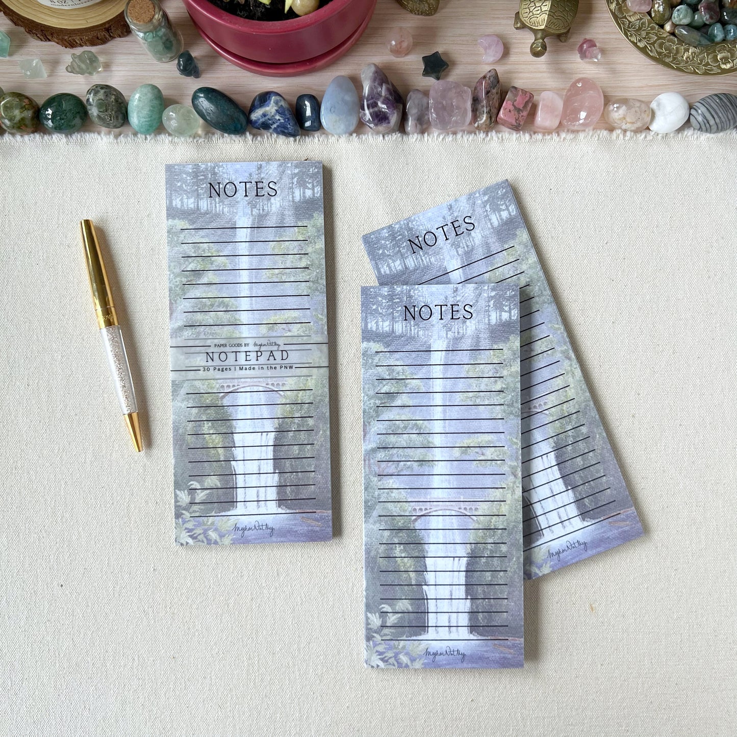 Multnomah Falls Notepad