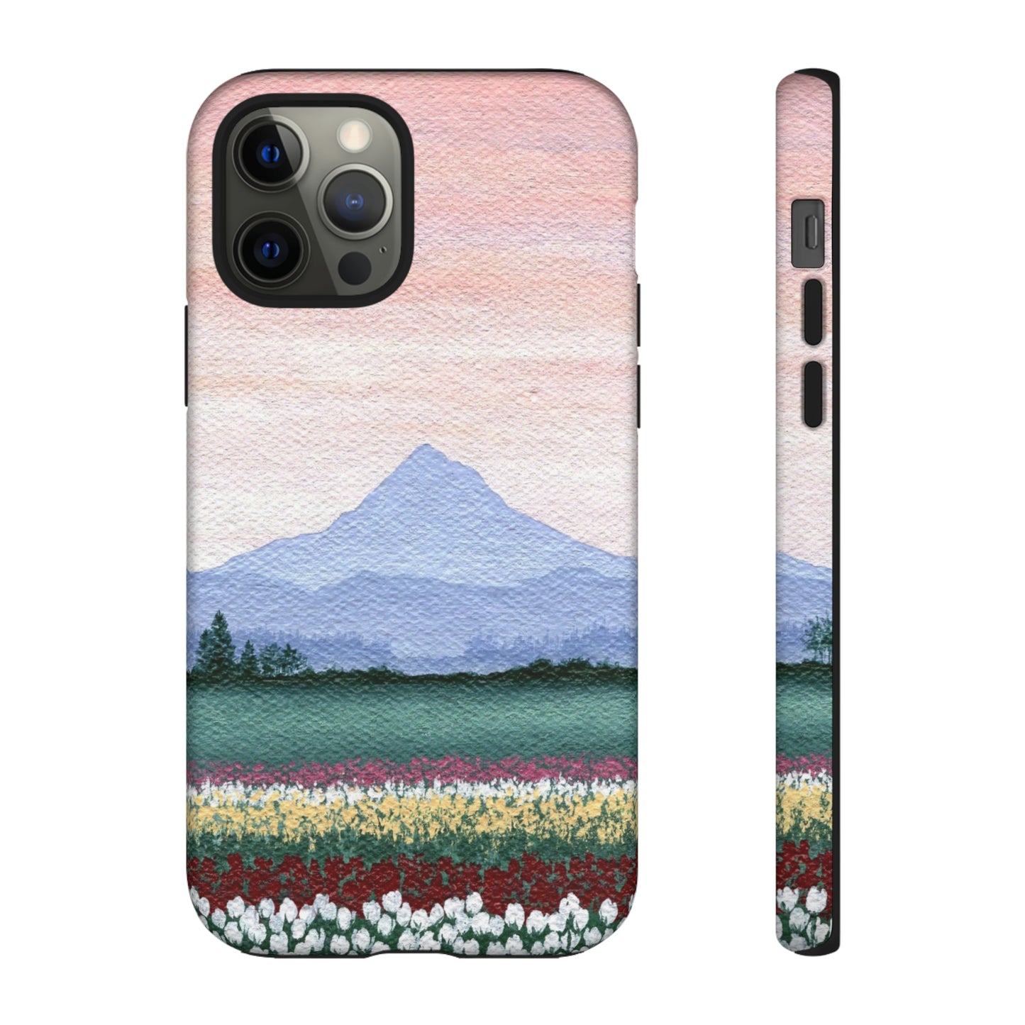 Tulip Field Tough Phone Case