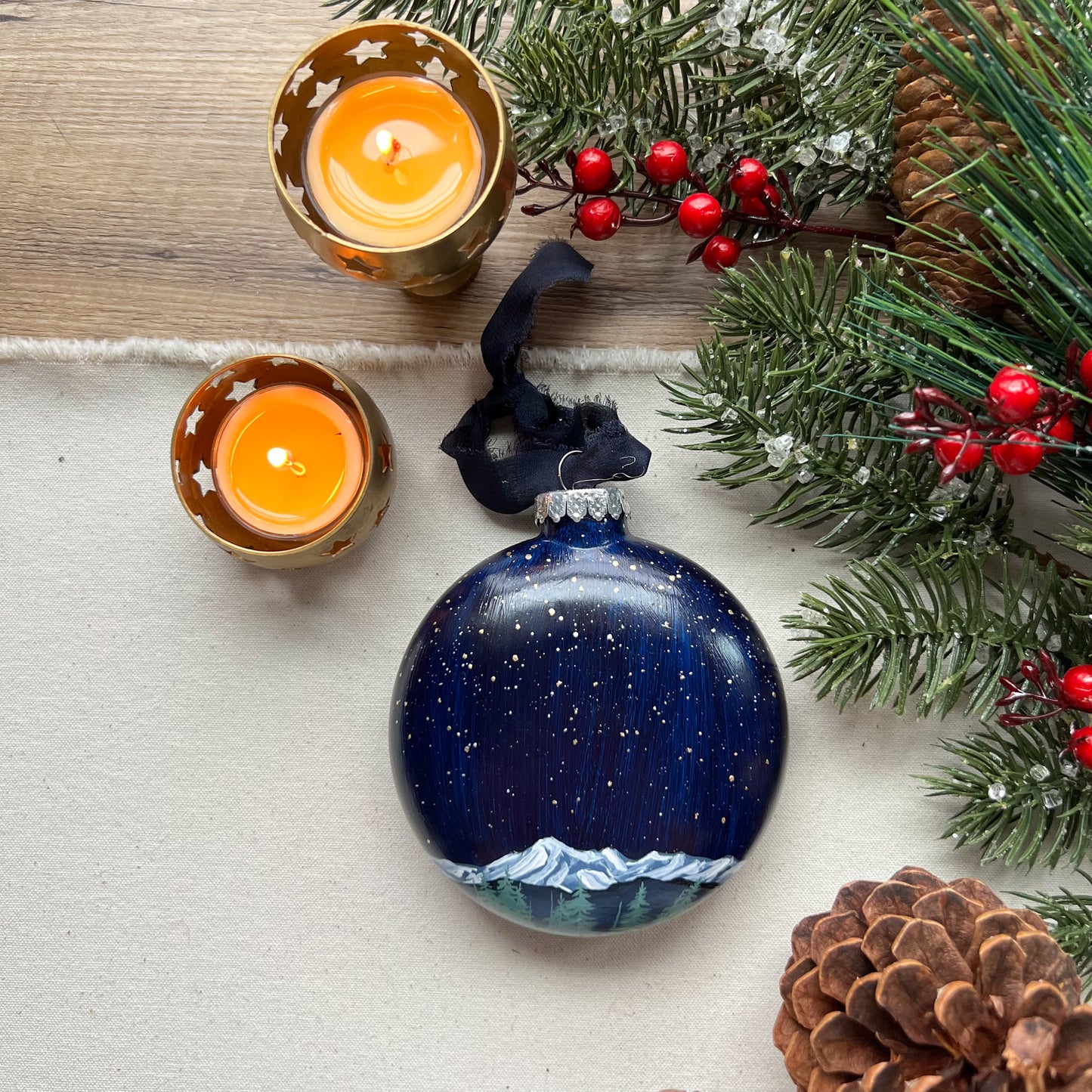 Celestial Glass Ornament