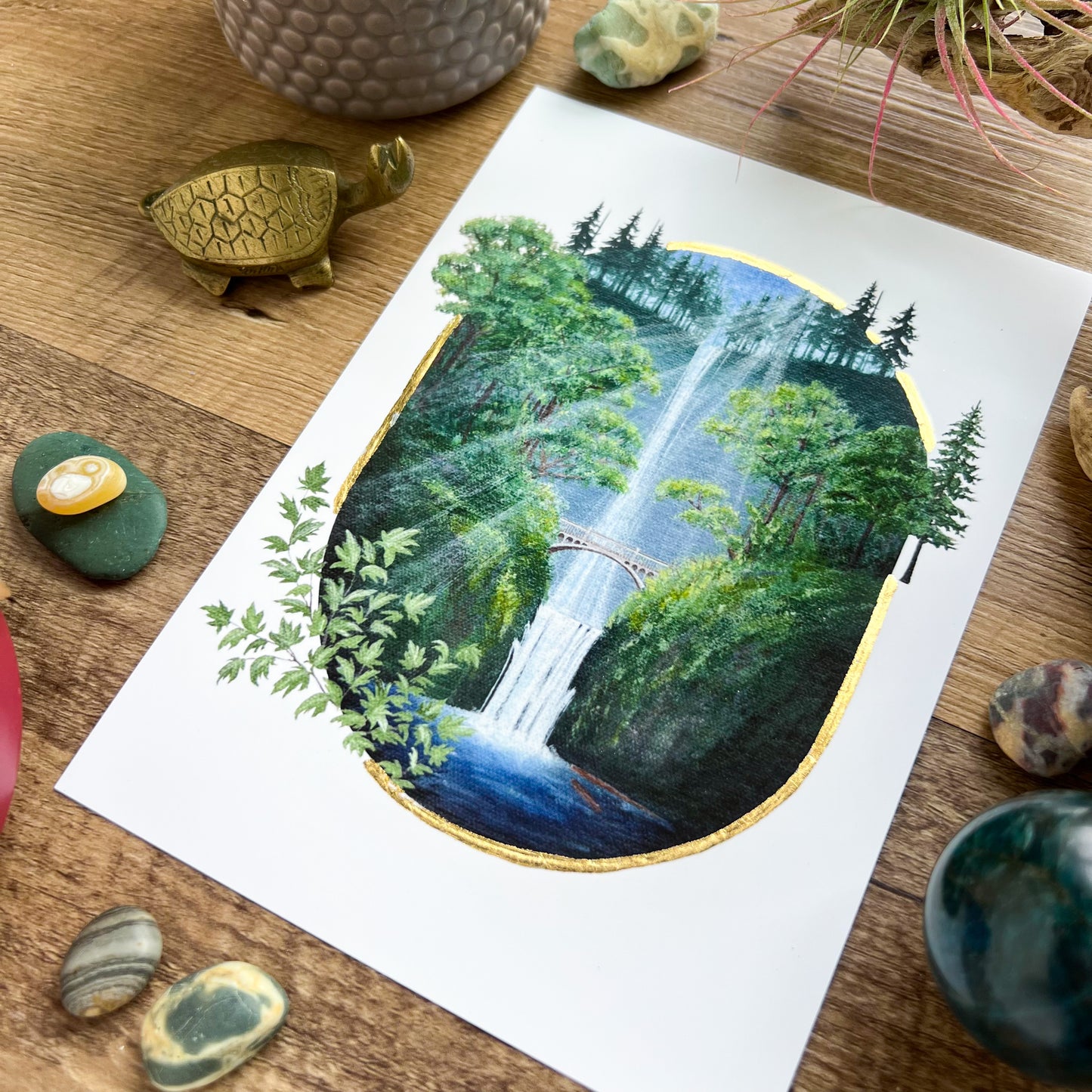 Multnomah Falls Print