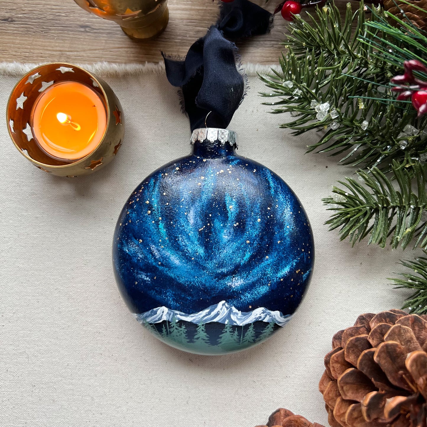 Celestial Glass Ornament