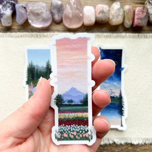 Tulip Fields Sticker
