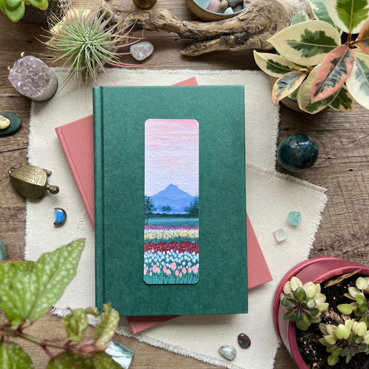 Tulip Fields Bookmark