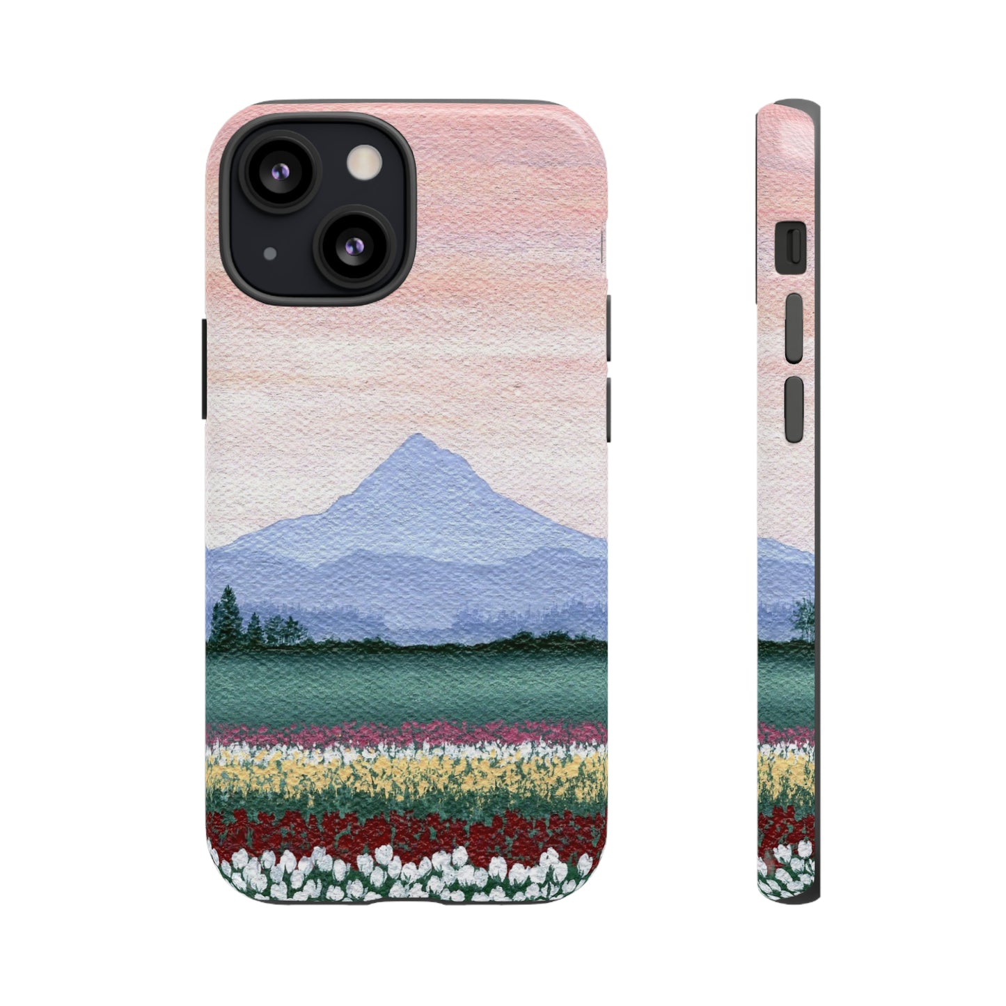 Tulip Field Tough Phone Case