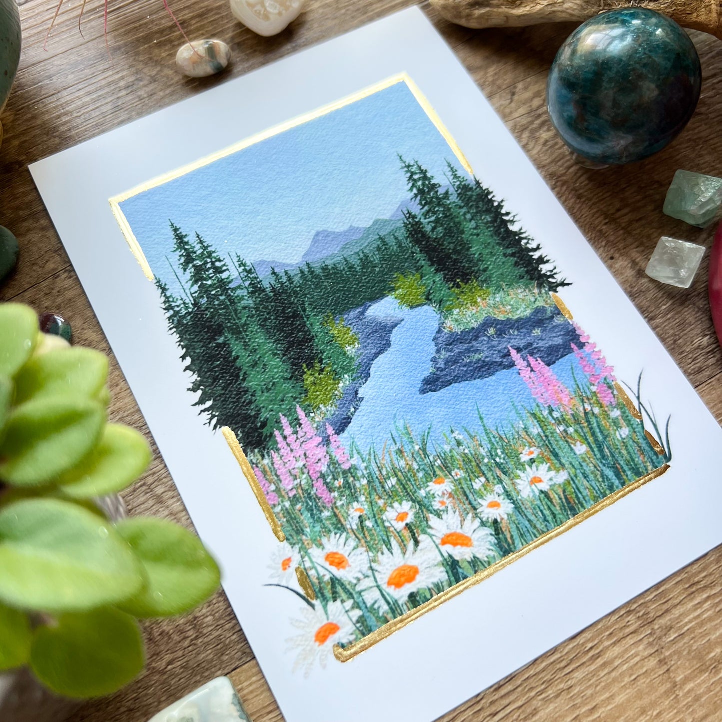 “Revel In Her Untamed Serenity” Print