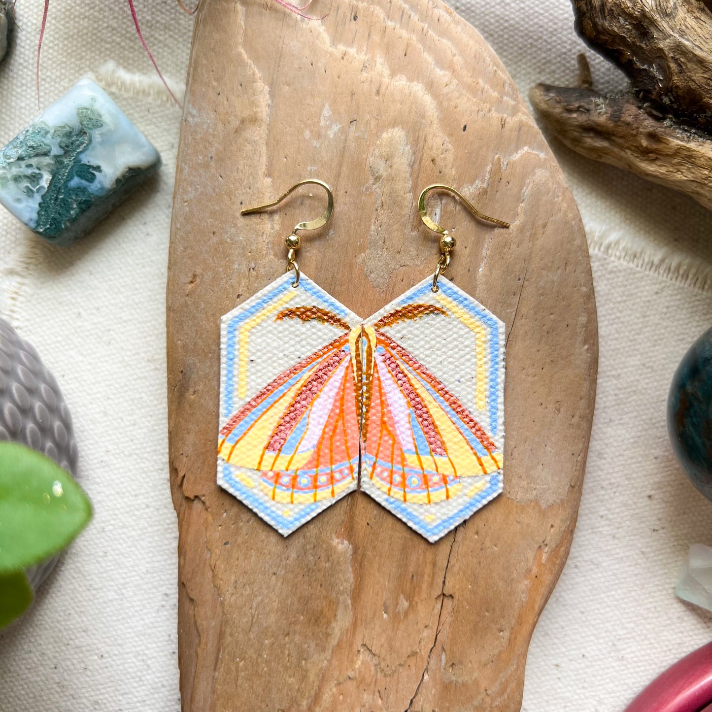 Inara Moth Earrings