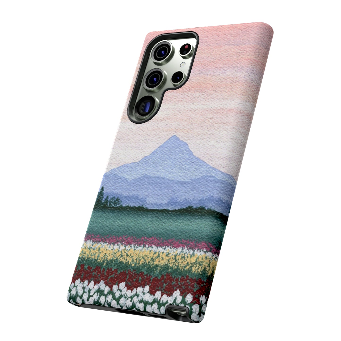 Tulip Field Tough Phone Case