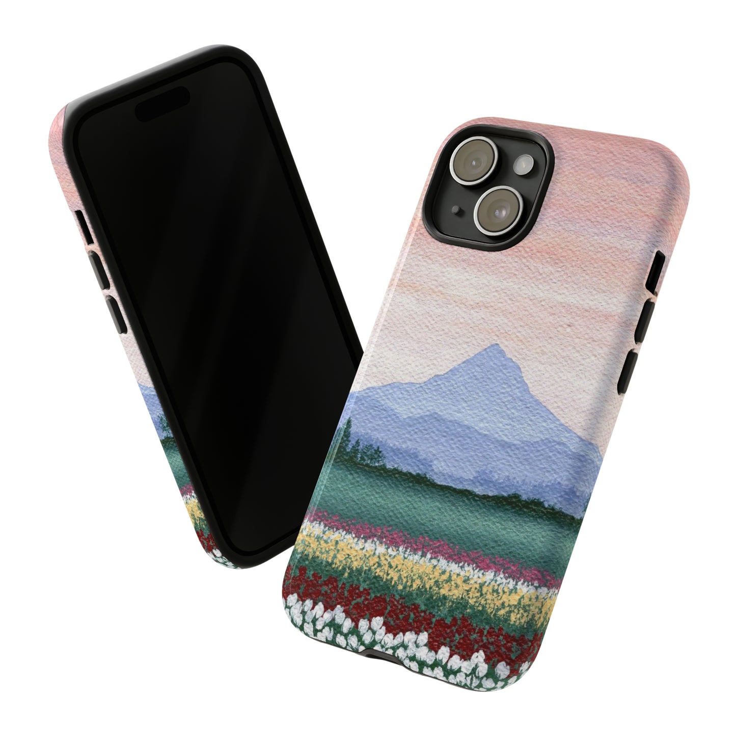 Tulip Field Tough Phone Case