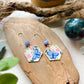 Blue Butterfly Earrings