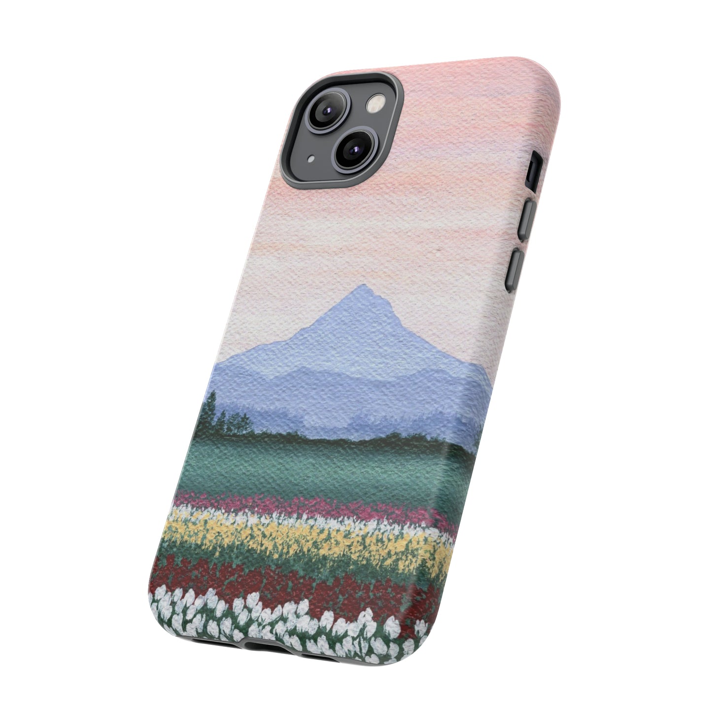 Tulip Field Tough Phone Case