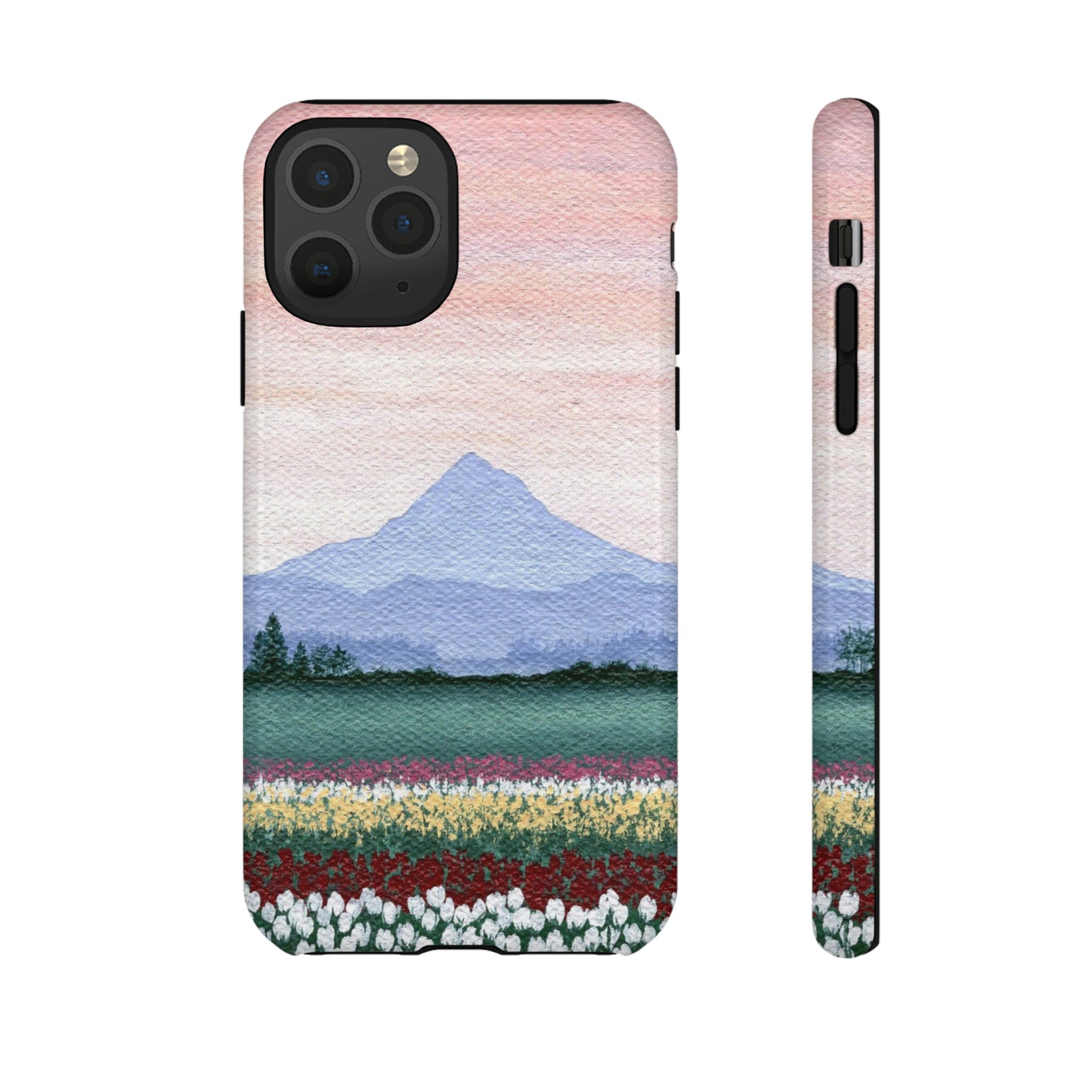 Tulip Field Tough Phone Case