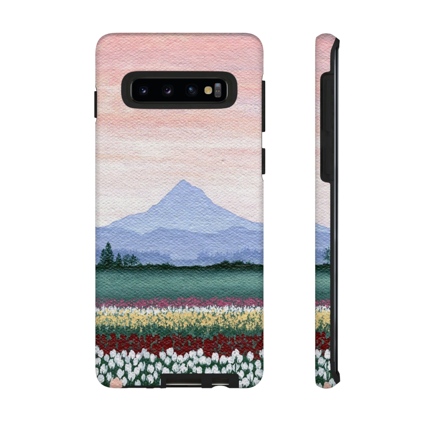 Tulip Field Tough Phone Case