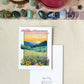 Wildflower Sunrise Greeting Card