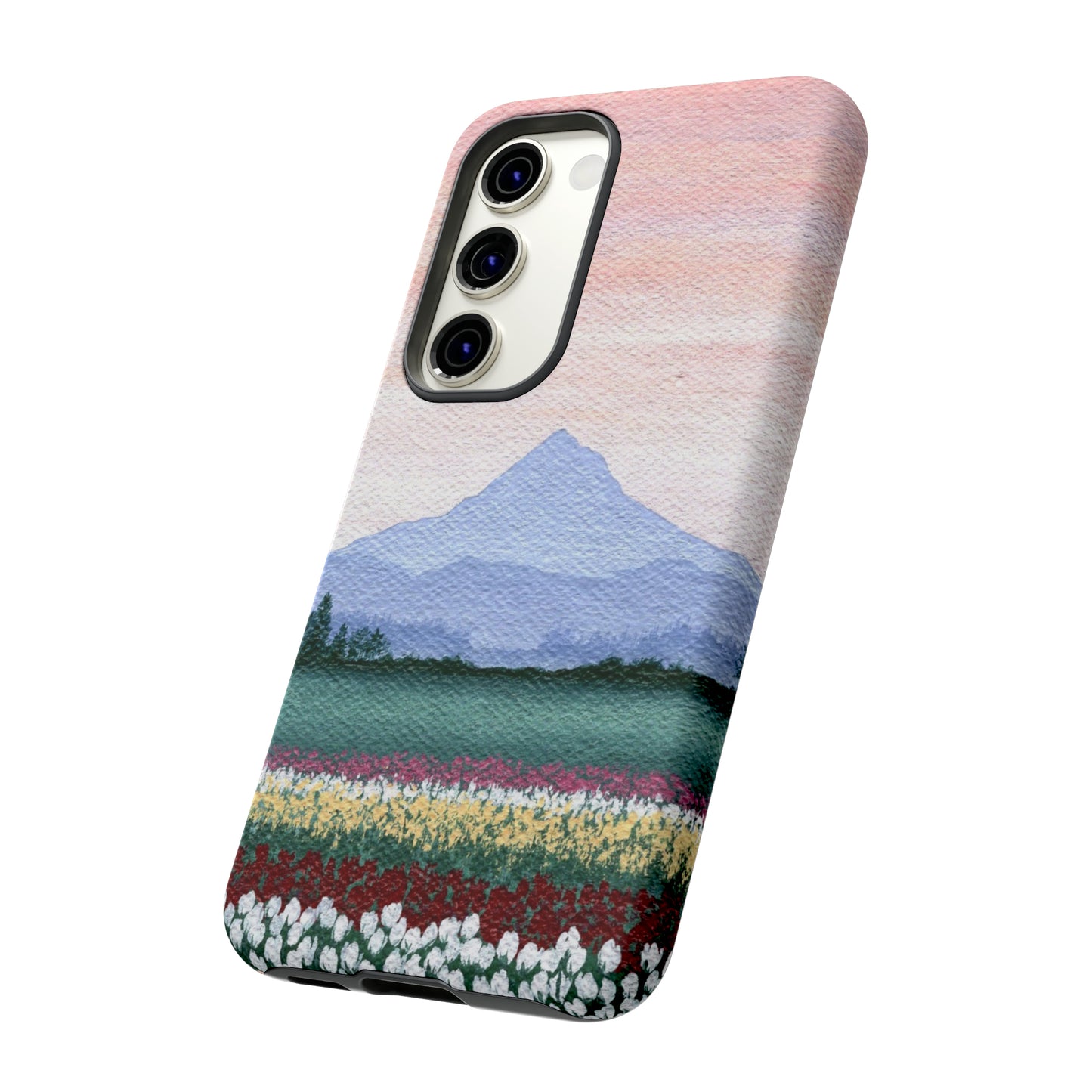 Tulip Field Tough Phone Case