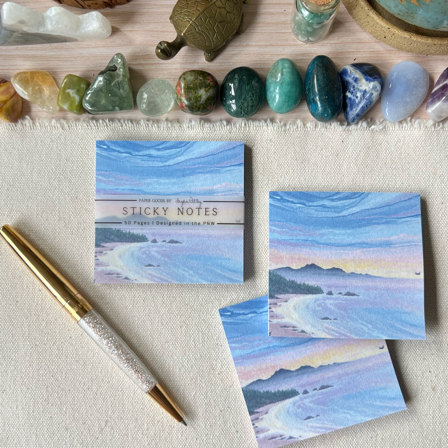 Pacific Coast Post It Notes