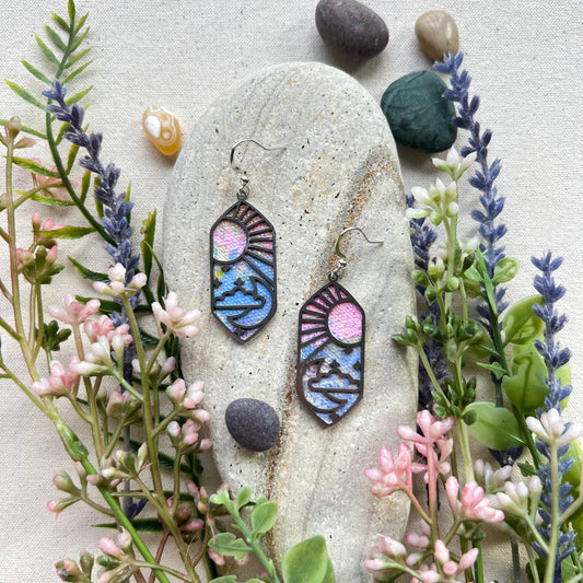 Sunrise Moonset Earrings