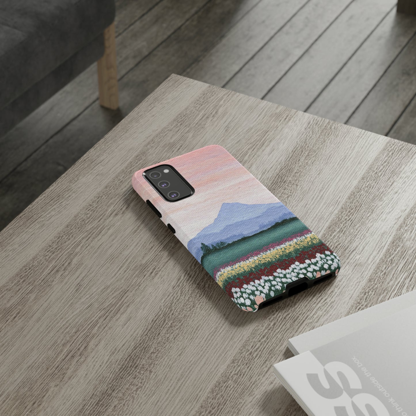 Tulip Field Tough Phone Case