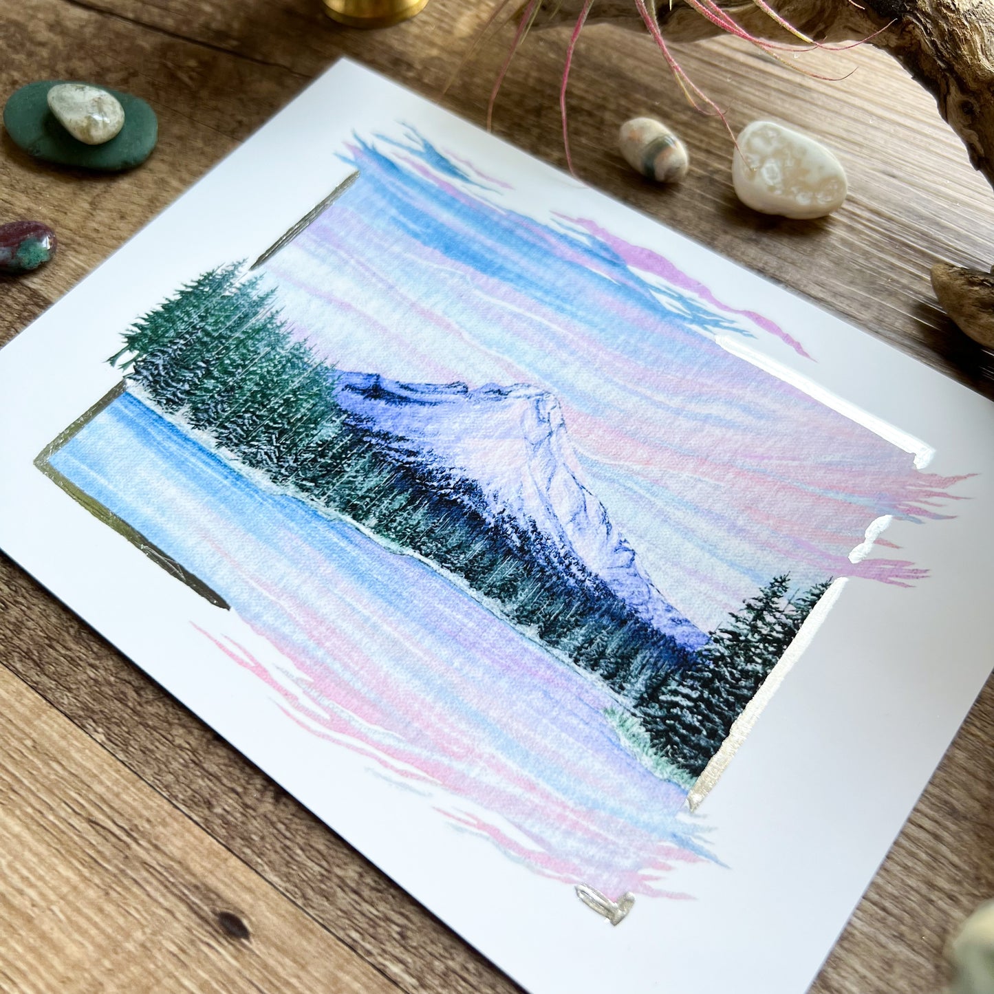 “Hushed Morn Upon Her Frosted Shore” Print