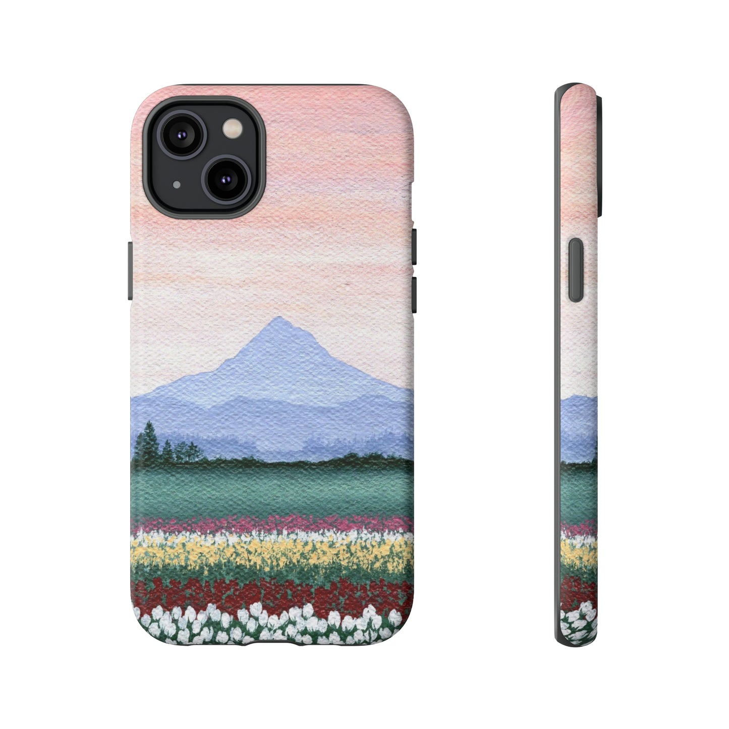 Tulip Field Tough Phone Case