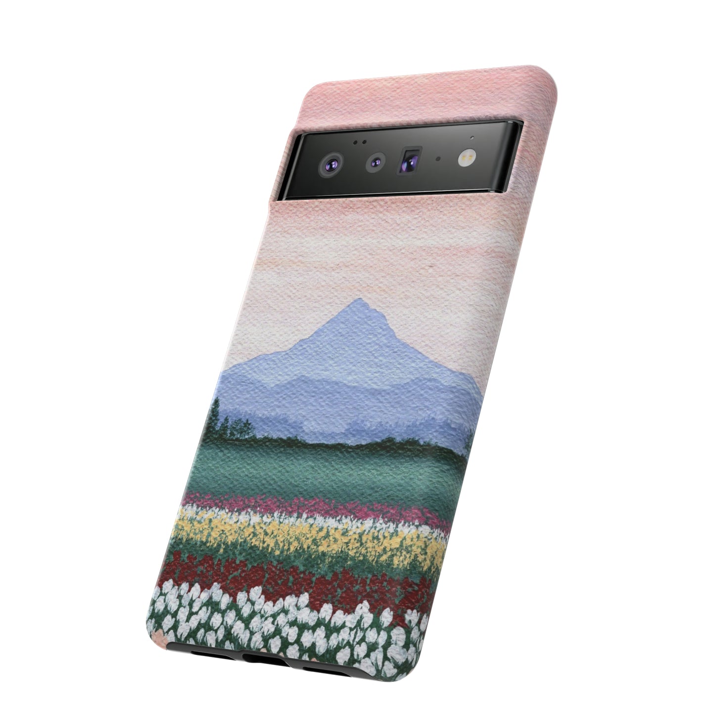 Tulip Field Tough Phone Case