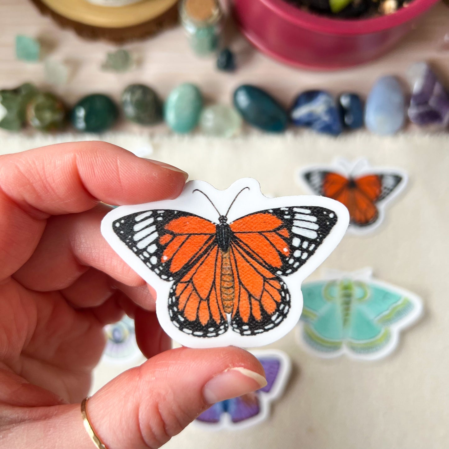 Monarch Butterfly Sticker