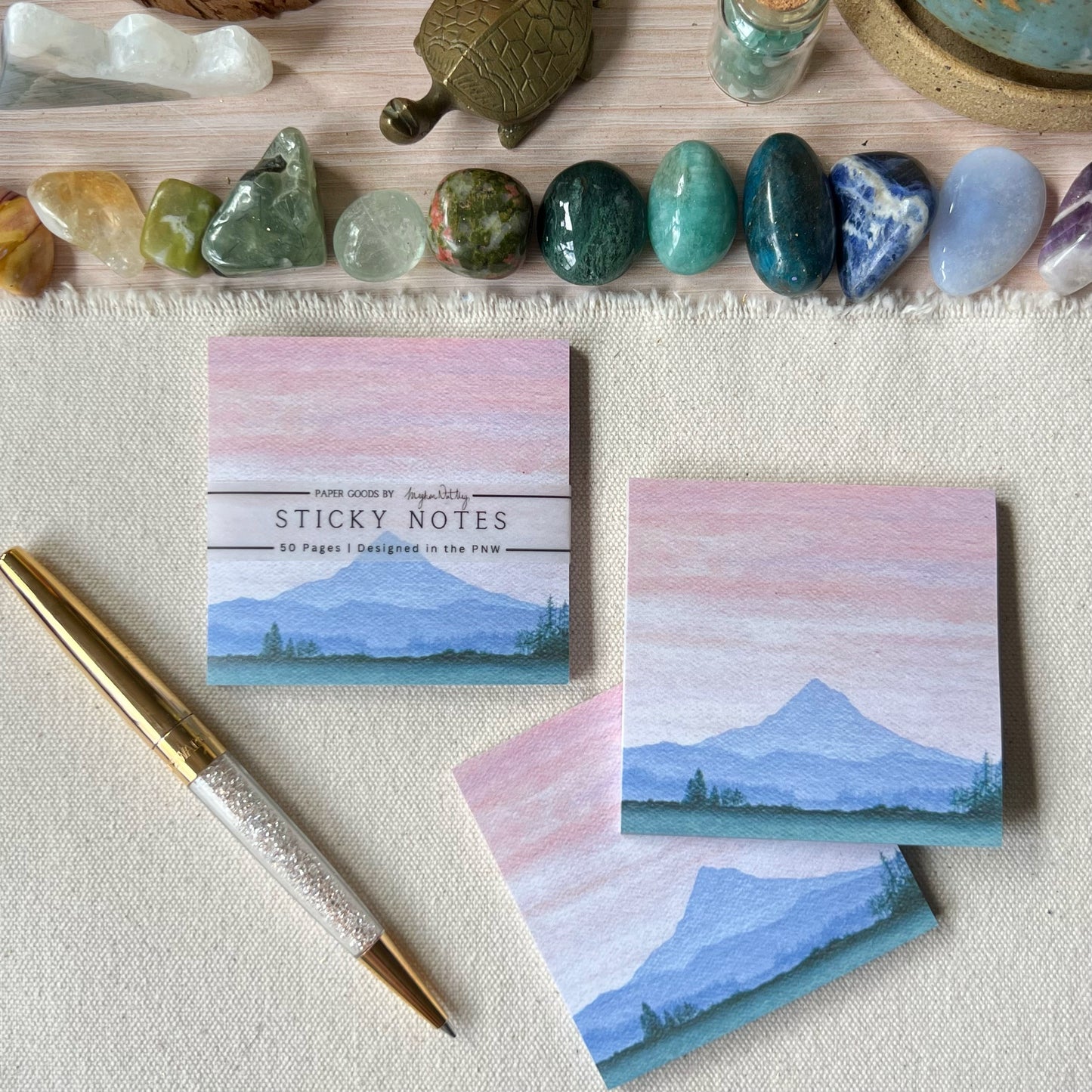 Pacific Paradise Post It Notes