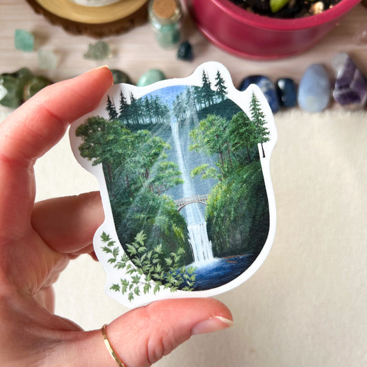 Multnomah Falls Sticker