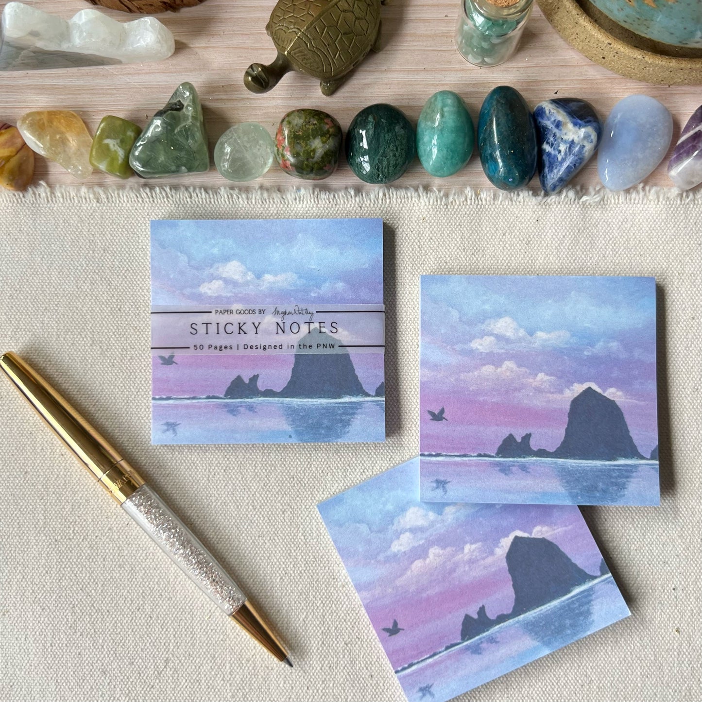 Cannon Beach Post It Notes