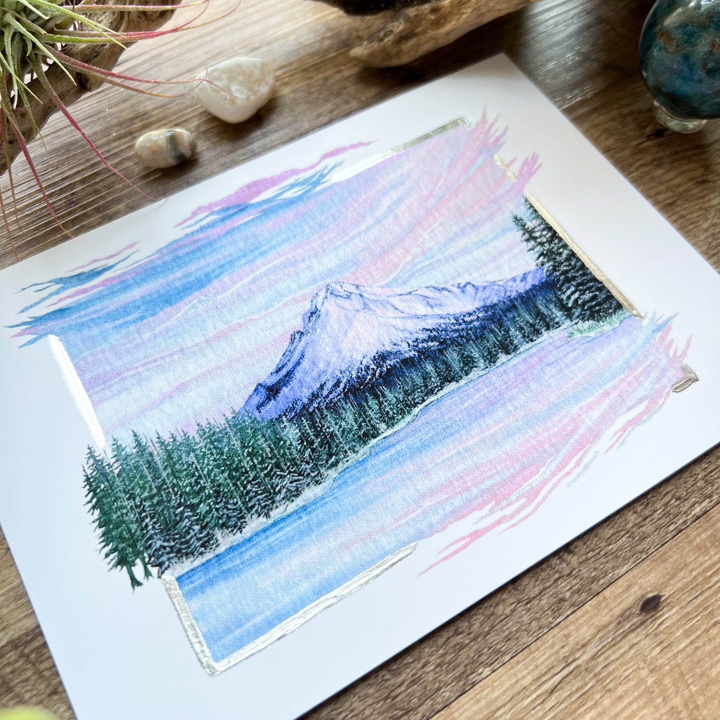 “Hushed Morn Upon Her Frosted Shore” Print