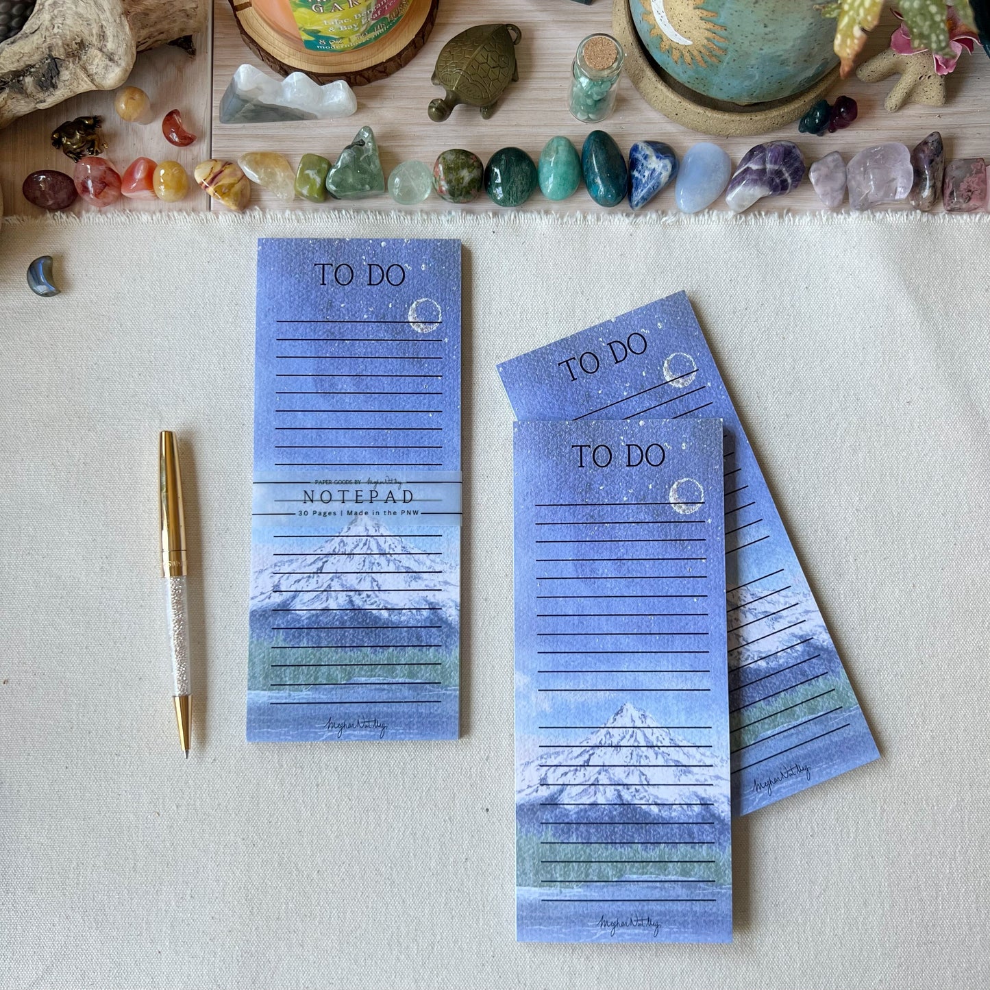 Mt. Hood & the Moon Notepad