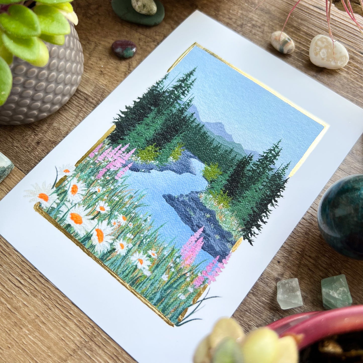 “Revel In Her Untamed Serenity” Print