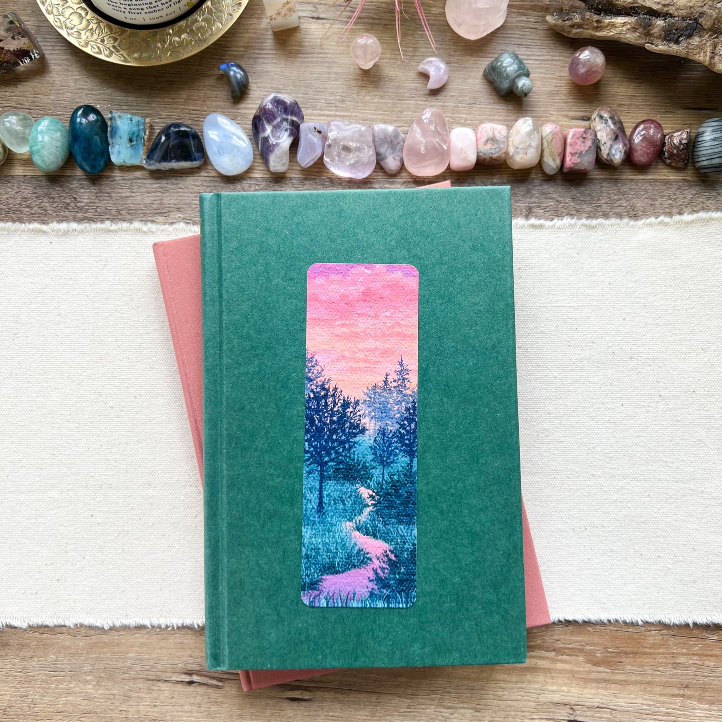 Misty Sunset Bookmark