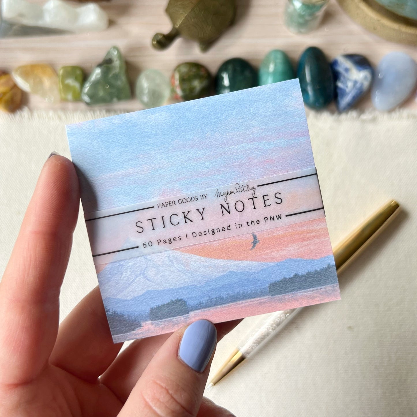 Riverside Soaring Post It Notes