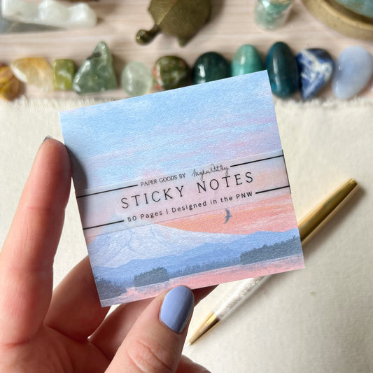 Riverside Soaring Post It Notes